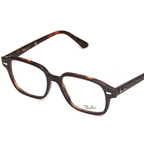 New Ray-Ban Frames Acetate Men Glasses Tortoise rb 5382 5909 52 18 - Main Image